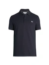Lacoste Solid Lifestyle Polo T-shirt In Navy