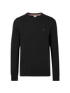 Burberry Bancroft Cashmere Crew Sweater In Black