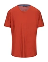 Dolce & Gabbana T-shirts In Rust