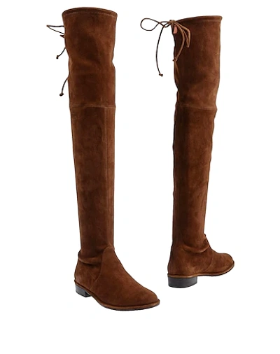 Stuart Weitzman Boots In Brown