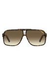 CARRERA EYEWEAR GRAND PRIX 2 64MM OVERSIZE AVIATOR SUNGLASSES,GRAND2S-M