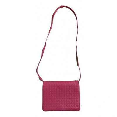 Pre-owned Bottega Veneta Pink Leather Handbag