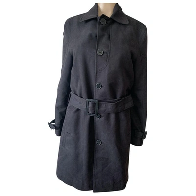 Pre-owned J. Lindeberg Coat In Black