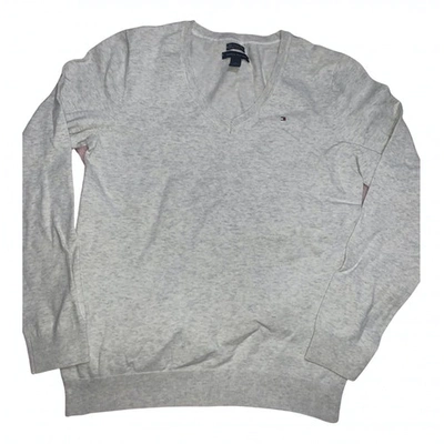 Pre-owned Tommy Hilfiger Jumper In Grey