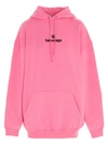 BALENCIAGA BALENCIAGA LOGO EMBROIDERED HOODIE