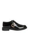 TOD'S MONK STRAP LOAFERS IN BLACK