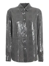 POLO RALPH LAUREN SEQUINED PRINCE OF WALES SHIRT