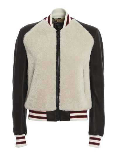 Belstaff Leather & Shearling Connie Jacket In Brown
