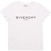 Givenchy Logo Printed Cotton Jersey T-shirt In Blue