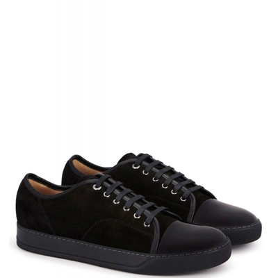 Lanvin Low Top Sneakers In Blue