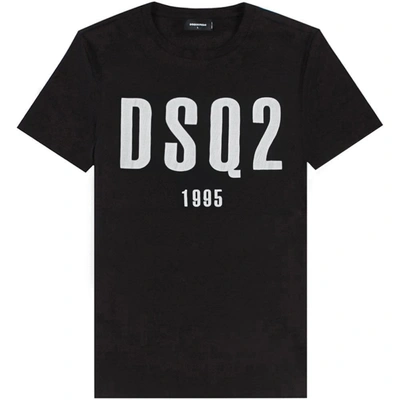 Dsquared2 Dsq2 1995 Graphic T-shirt In Black