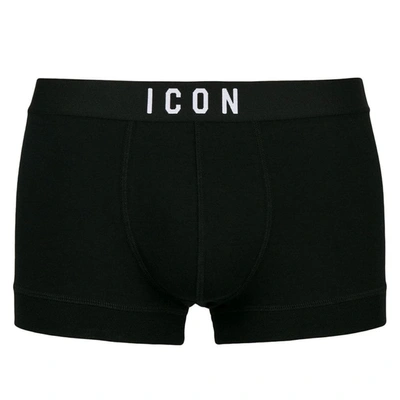 Dsquared2 Men's Underwear Boxer Shorts In Black