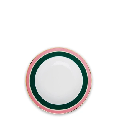 La Doublej Soup And Dinner Plates Set In Rainbow Verde