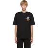 BURBERRY BLACK MONOGRAM GANTHER T-SHIRT