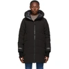 CANADA GOOSE BLACK DOWN MERRITT PARKA