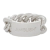 AMBUSH AMBUSH SILVER 4 CHAIN RING