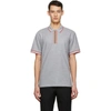 BURBERRY GREY ICON STRIPE POLO