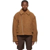 ADER ERROR ADER ERROR BROWN PLACID JACKET