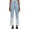 ADER ERROR ADER ERROR BLUE OVERSIZED PELTON JEANS