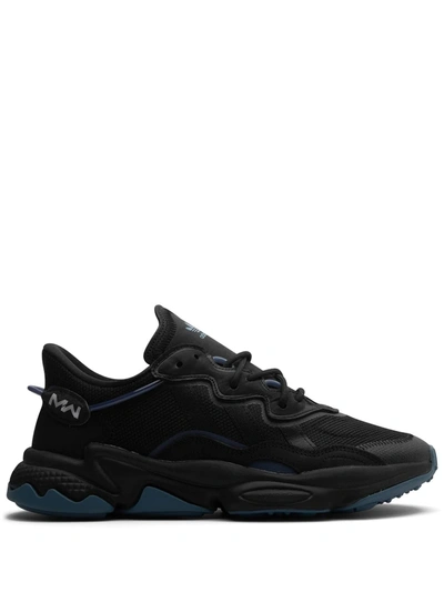 Adidas Originals X Pusha T "call Of Duty" Ozweego Sneakers In Black