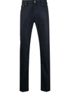 JACOB COHEN SKINNY-FIT WOOL-BLEND TROUSERS
