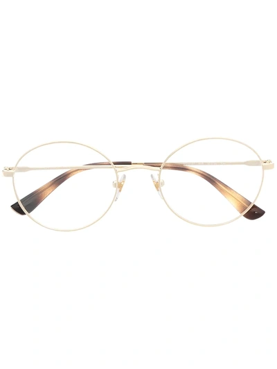 Vogue Eyewear 4127 Unisex Optical Glasses In Gold