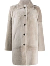 FURLING BY GIANI LAMBSKIN FUR COAT