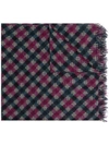 DESTIN GINGA CHECKED KNITTED SCARF