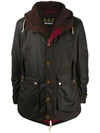 BARBOUR GAME WAXED PARKA JACKET