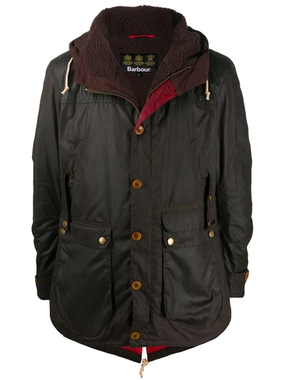 Barbour Game Parka In Olive