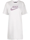 Nike Sportswear T-shirt Dress In White