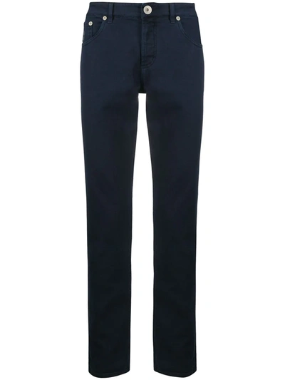 BRUNELLO CUCINELLI MID-RISE SLIM-FIT JEANS