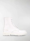 COMMON PROJECTS LACE-UP COMBAT BOOTS,15874223