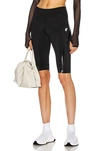 Off-white High-rise Performance Cycling Shorts In Black