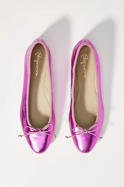 Guilhermina Mirabelle Ballet Flats In Pink