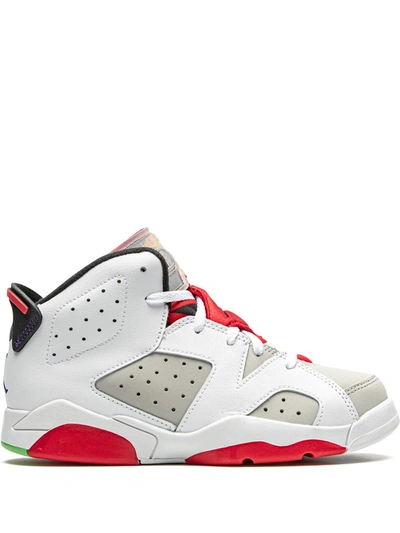 Nike Kids' Air Jordan 6 Retro Ps Sneakers In White