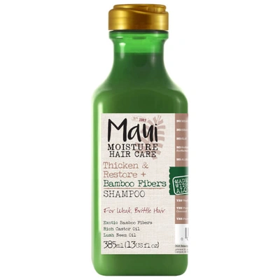 Maui Moisture Thicken And Restore+ Bamboo Fibres Shampoo 385ml