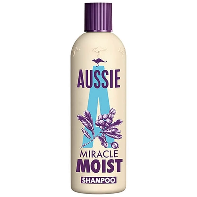 Aussie Miracle Moist Shampoo For Dry And Frizzy Hair 300ml