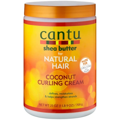 Cantu Shea Butter For Natural Hair Coconut Curling Cream – Salon Size 25 oz