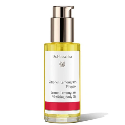 Dr. Hauschka - Lemon Lemongrass Vitalising Body Oil - Firms & Refreshes 75ml/2.5oz In Yellow