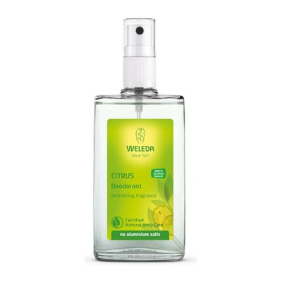 Weleda Citrus 24 Hours Deodorant Spray, 3.4 oz