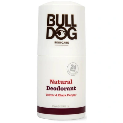 Bulldog Skincare For Men Bulldog Black Pepper & Vetiver Natural Deodorant 75ml