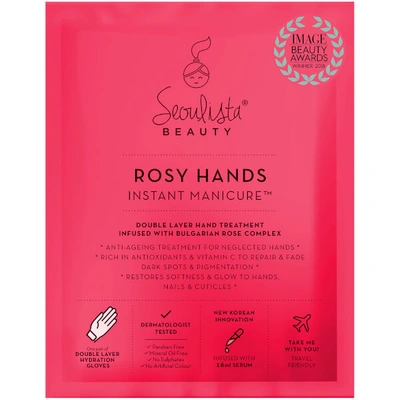 Seoulista Beauty Rosy Hands Instant Manicure In Orange