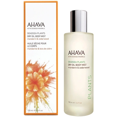 Ahava Dry Oil Body Mist - Mandarin And Cedarwood 100ml