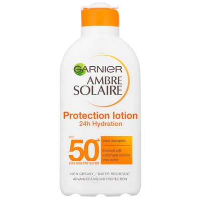 Garnier Ambre Solaire Ultra-hydrating Shea Butter Sun Protection Cream Spf50 200ml