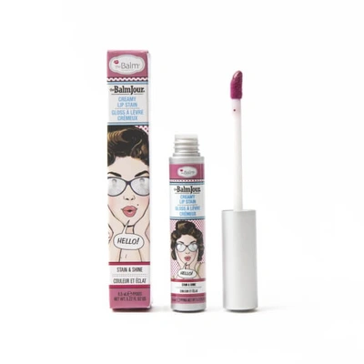 Thebalm Jour Creamy Lip Stain 6.5ml (various Shades) - Hello!