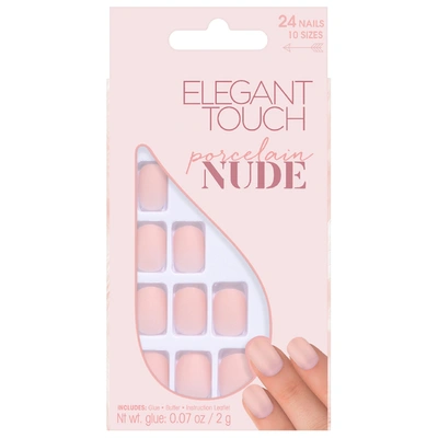 Elegant Touch Nude Collection Nails - Porcelain