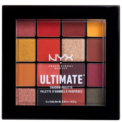 Nyx Professional Makeup Ultimate Eyeshadow Palette - Phoenix 16 X 0.83g