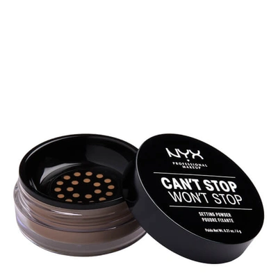 Nyx Professional Makeup Can't Stop Won't Stop Setting Powder (various Shades) - Medium Deep