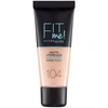 MAYBELLINE FIT ME! MATTE AND PORELESS FOUNDATION 30ML (VARIOUS SHADES) - 104 SOFT IVORY,B2888000